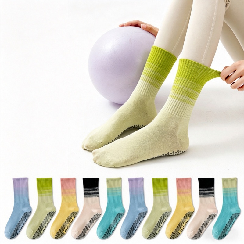 Pilates & Yoga Training Center - Dreamlikelin 1 Pair Women's Mid-Calf Yoga