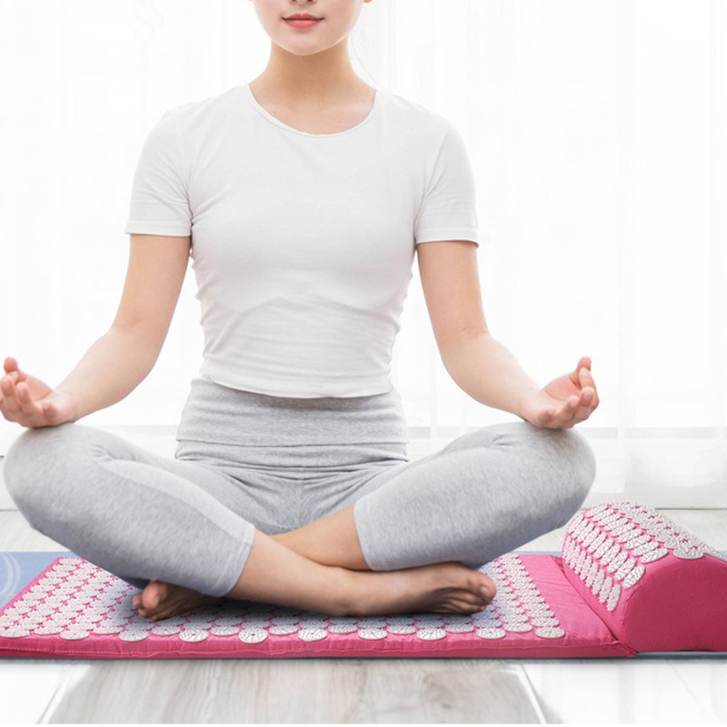 Mat Pilates Yoga - Nail Mat Acupressure Shakti Mat with