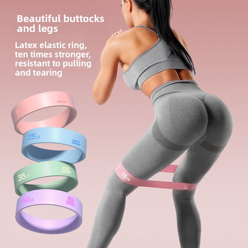 Difference Pilates And Yoga - 15LB-50LB Yoga Elastic Ring Different Level