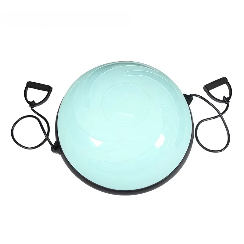 Logo PVC Balance Ball with Res - Pilates Yoga Ball Workout recension och pris