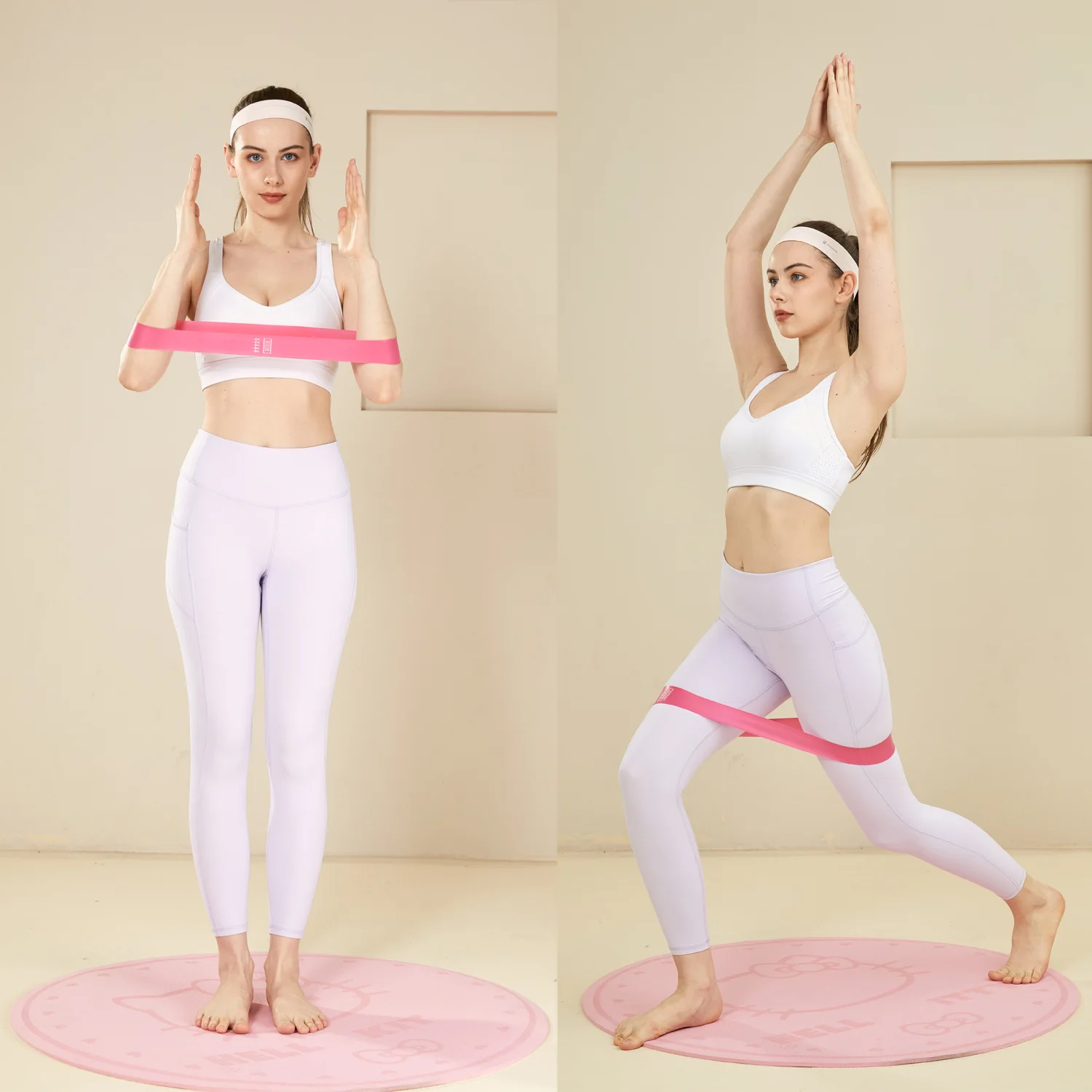 Elastic Fitness Resistance Ban - Difference Pilates And Yoga recension och pris