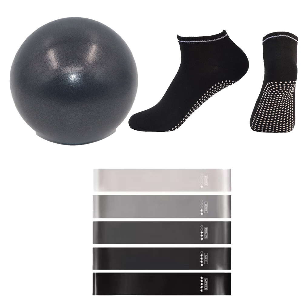 Pilates Ball Resistance Bands  - Pilates Yoga Ball Workout recension och pris