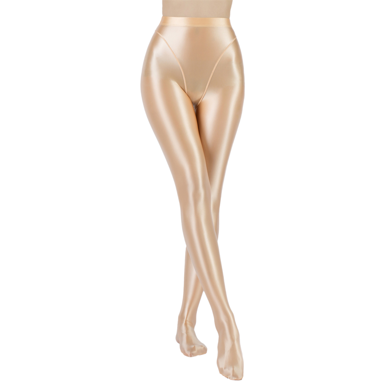 Womens Oil Shiny Tights Pants  - Pilates Yoga Legging recension och pris