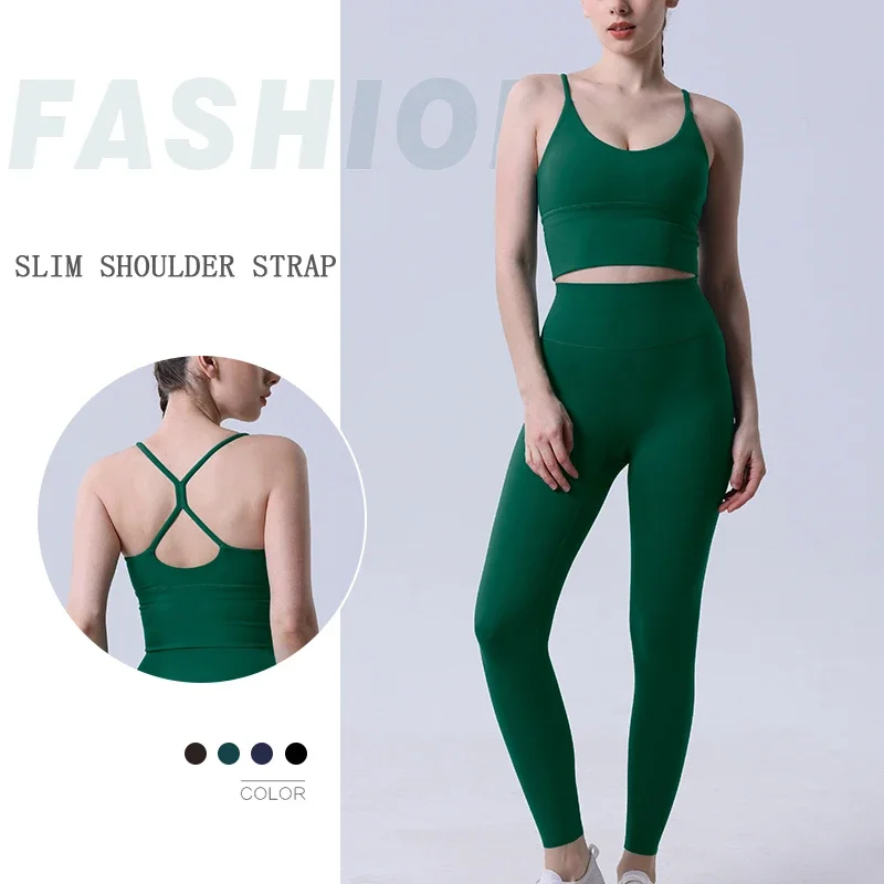 2 Piece Yoga Clothes Women's T - Pilates Yoga Legging recension och pris