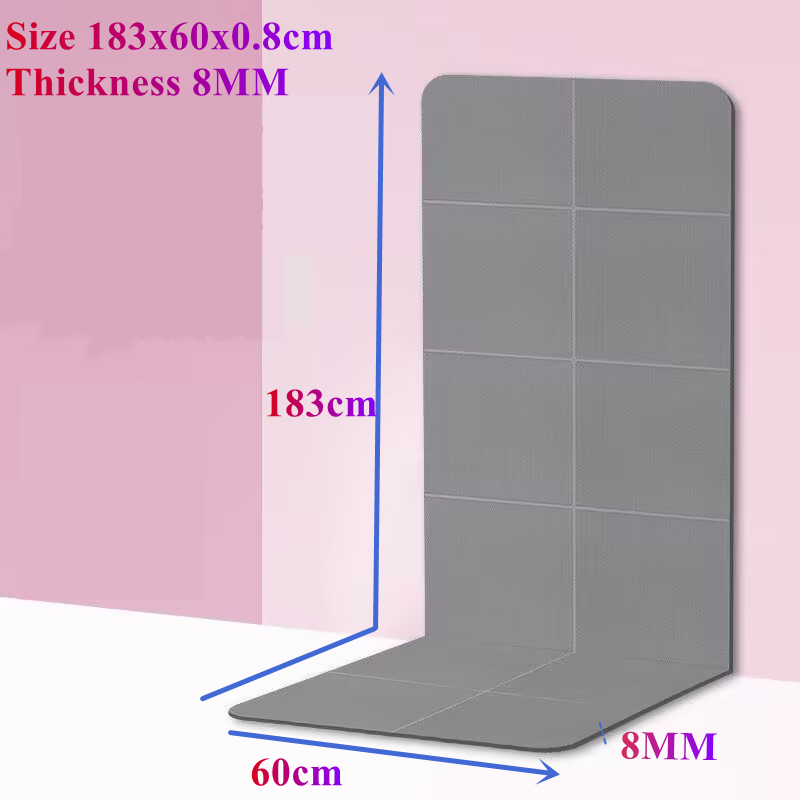 Fold Portable 183x60CM Yoga Ma - Pilates Yoga Mat Thickness recension och pris