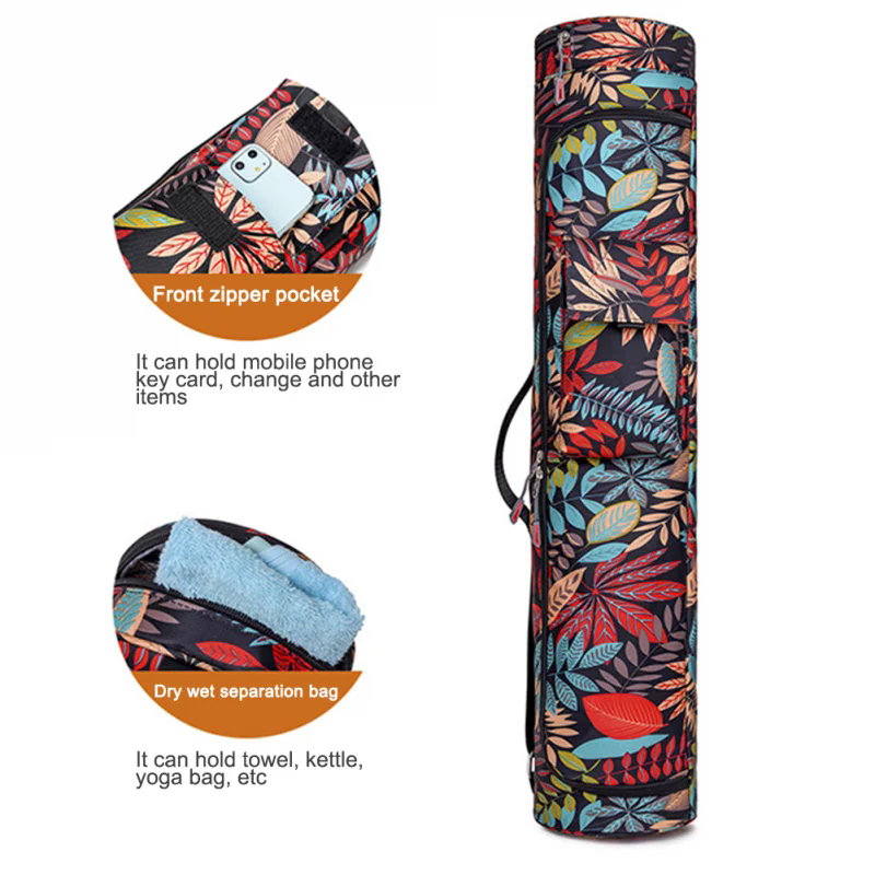 New Fitness Printed Yoga Bag Y - Mat Pilates Yoga recension och pris