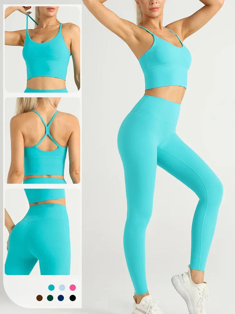 2 Piece Yoga Clothes Women's T - Pilates Yoga Legging recension och pris