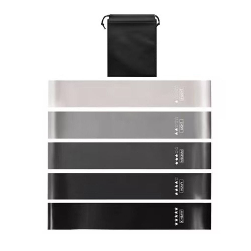 5Pcs TPE Fitness Resistance Ba - Pilates Yoga Sport recension och pris