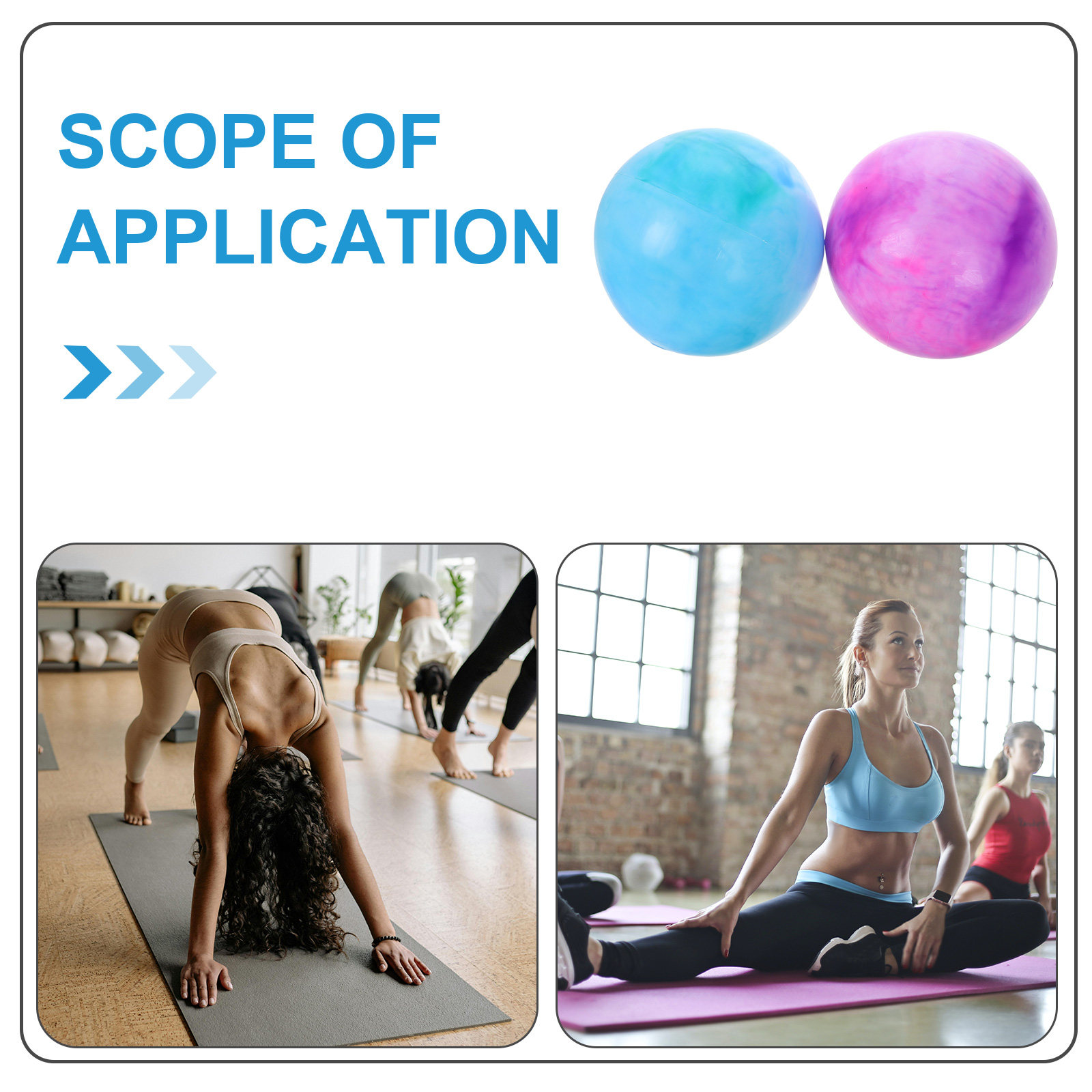 2Pcs Pilates Yoga Ball Small I - Pilates Yoga Ball Workout recension och pris