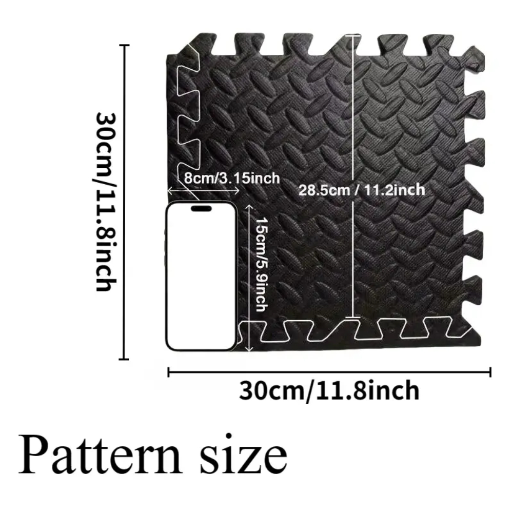 16 Piece Fitness Yoga Mat Soft - Mat Pilates Yoga recension och pris