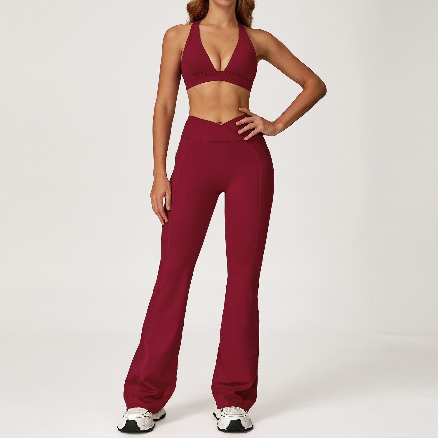 2PCS Fitness Suit Yoga Pilates - Pilates Yoga Legging recension och pris