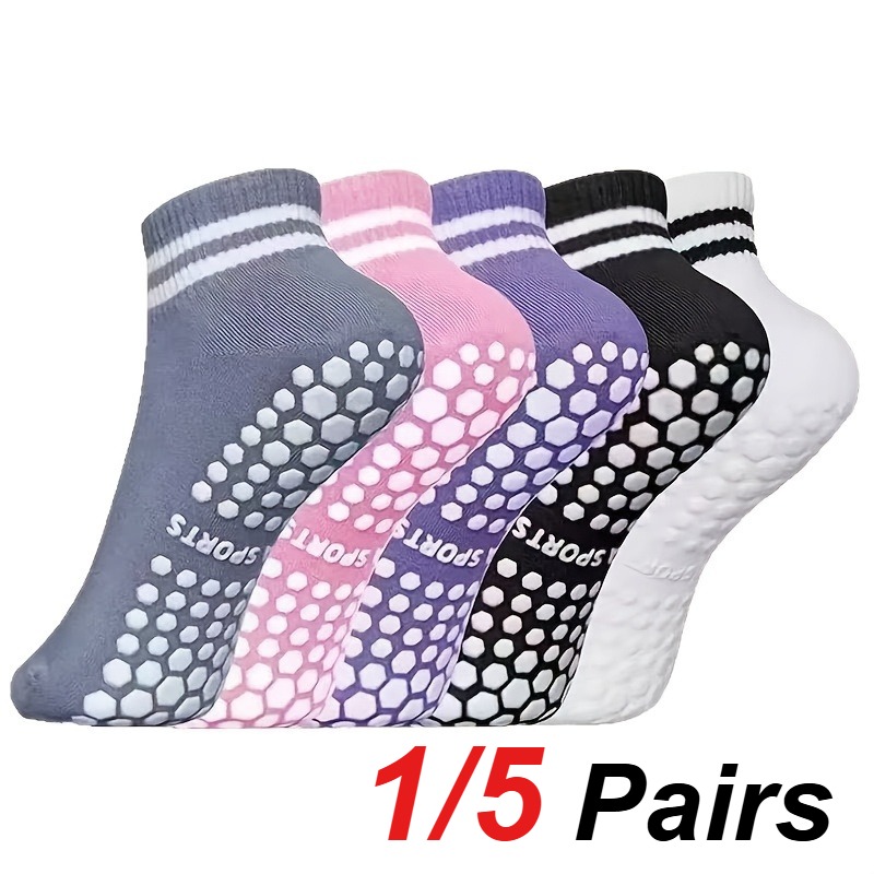 1/5 Pair Women's Silicone Anti - Pilates & Yoga Training Center recension och pris