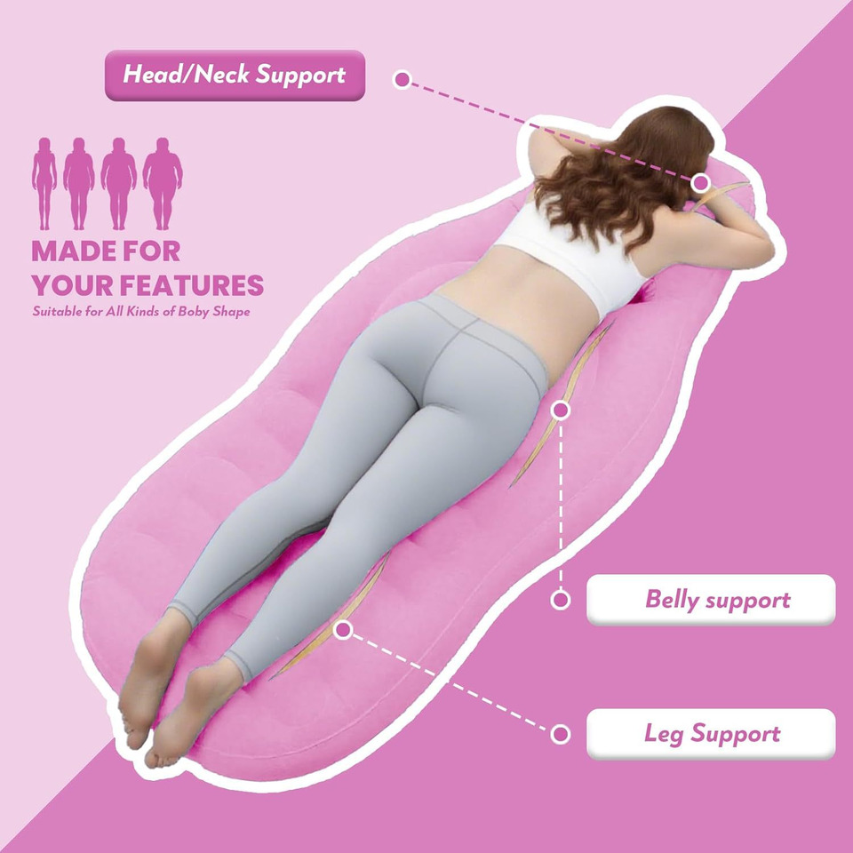 Inflatable Pregnancy Pillow Yo - Mat Pilates Yoga recension och pris