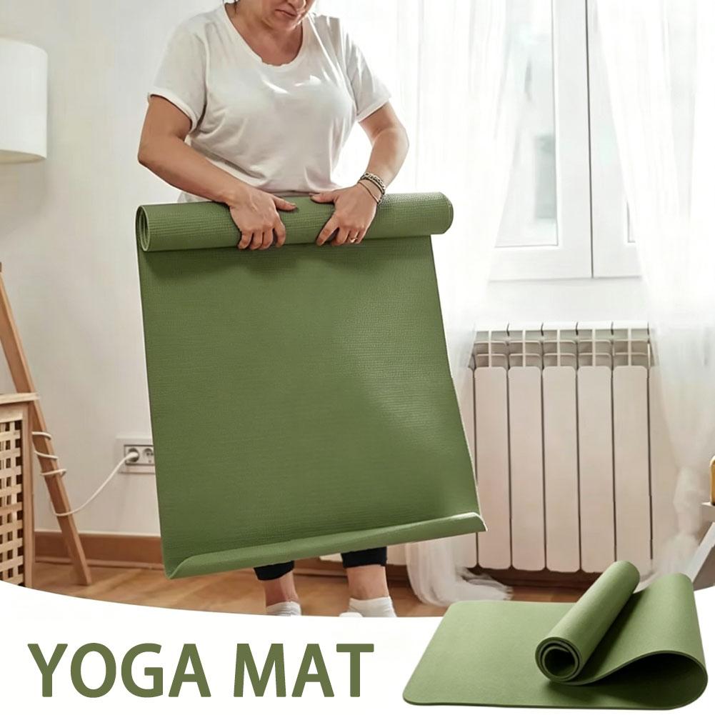 Thick Yoga Mat Anti-skid Sport - Pilates Yoga Mat Thickness recension och pris