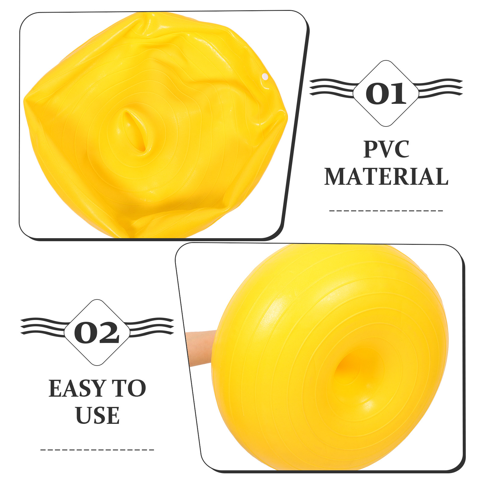 Reusable Small Ball PVC Yoga A - Pilates Yoga Ball Workout recension och pris