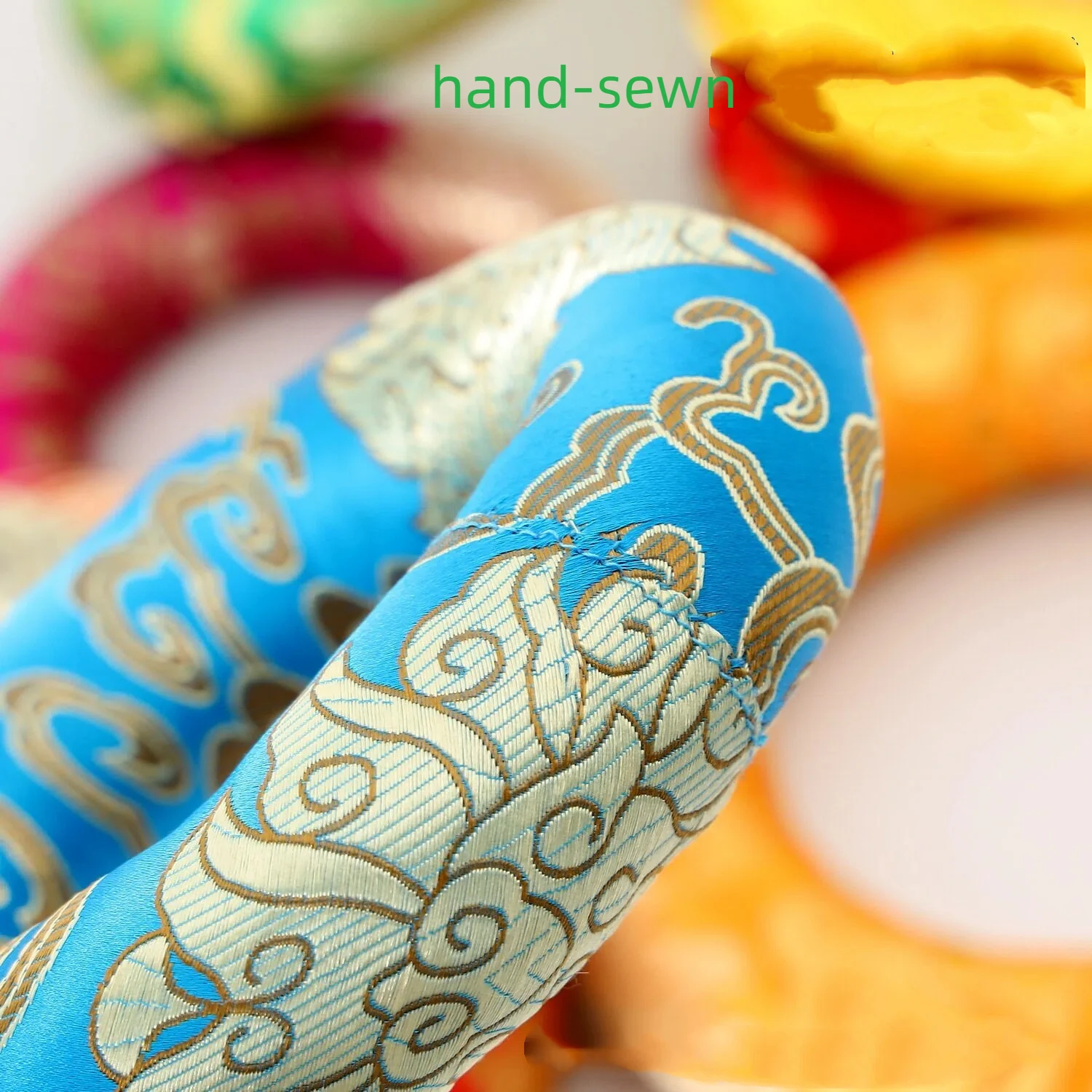 1 Pc Silk Brocade Cushion Pill - Mat Pilates Yoga recension och pris