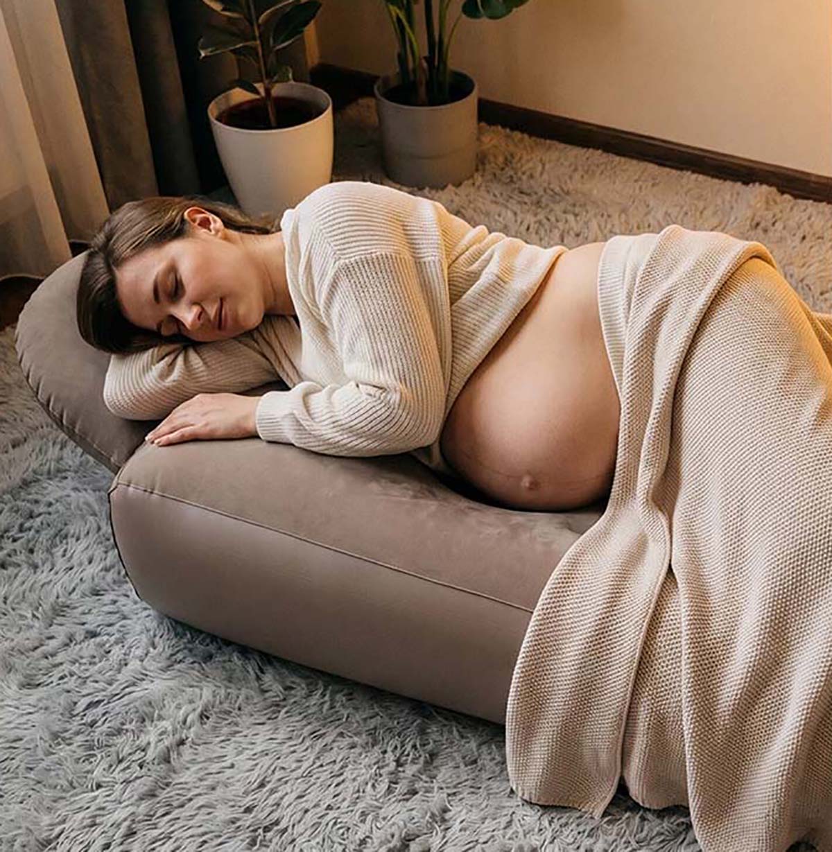 Inflatable Pregnancy Pillow Yo - Mat Pilates Yoga recension och pris