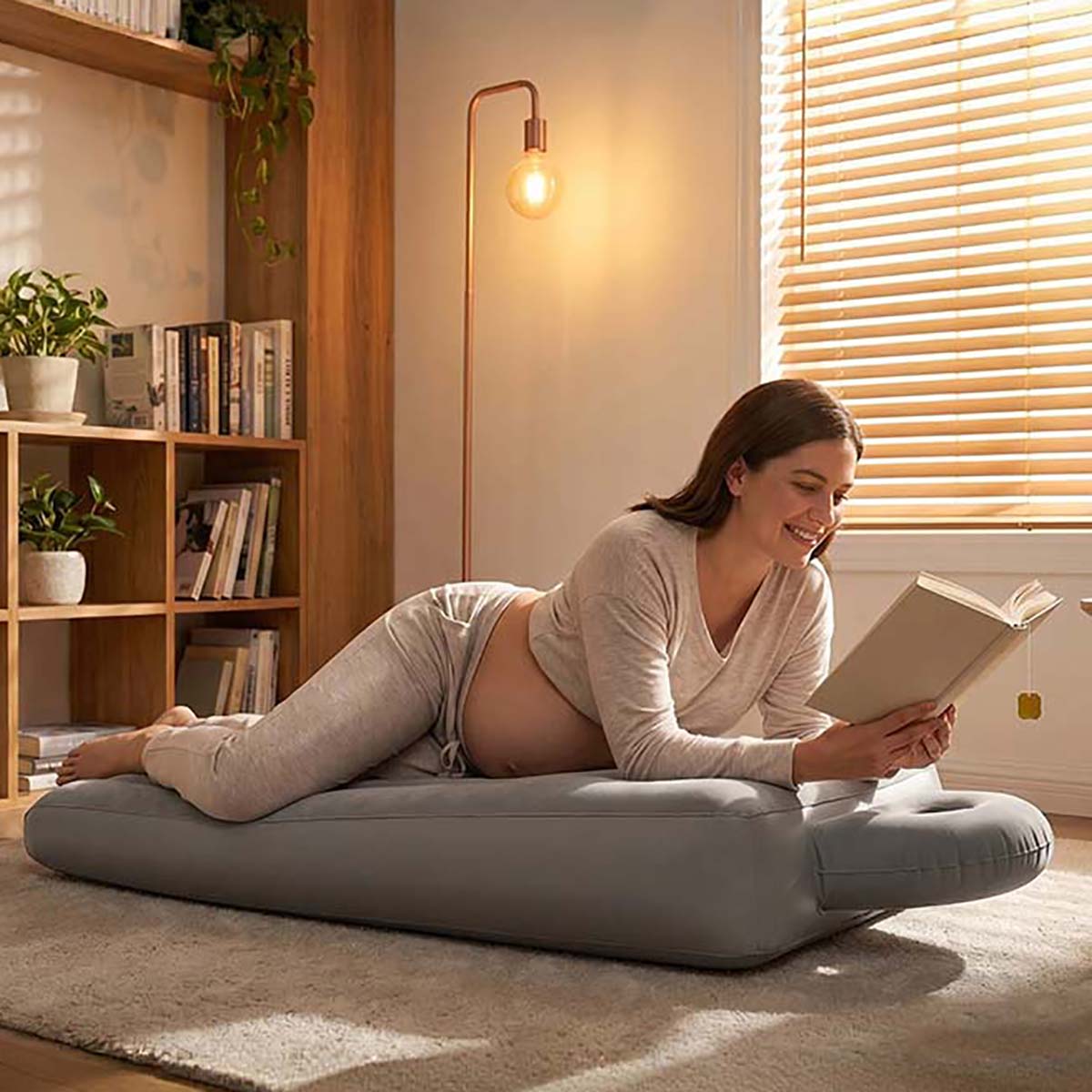 Inflatable Pregnancy Pillow Yo - Mat Pilates Yoga recension och pris