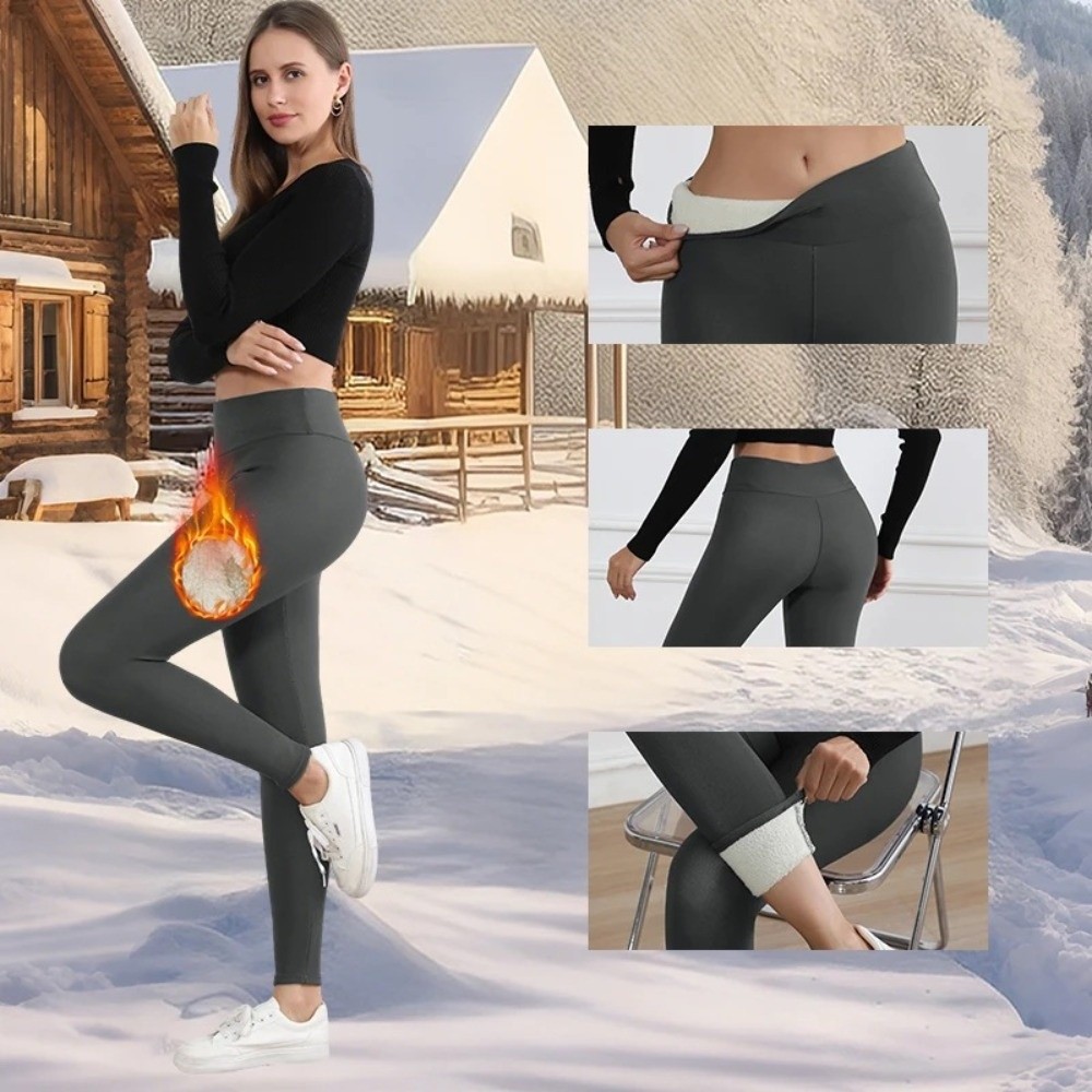 Fashion High Waist Fleece Legg - Pilates Yoga Legging recension och pris
