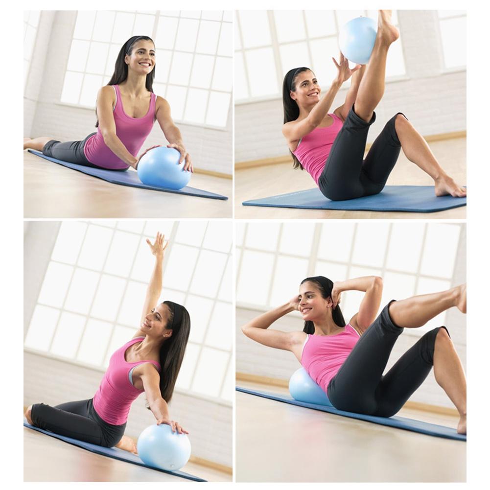 Anti-Burst Mini Pilates Ball 2 - Pilates Yoga Ball Workout recension och pris