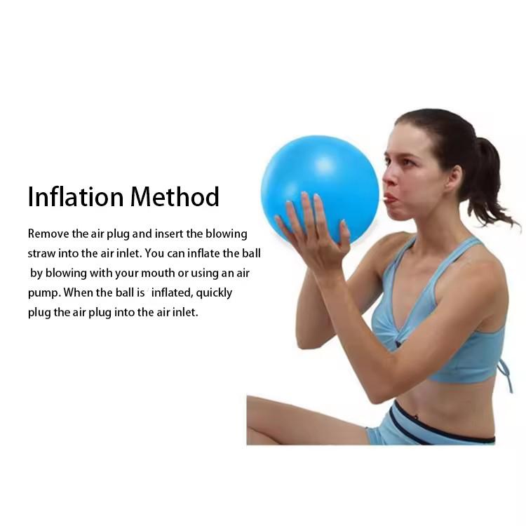 Anti-Burst Mini Pilates Ball 2 - Pilates Yoga Ball Workout recension och pris