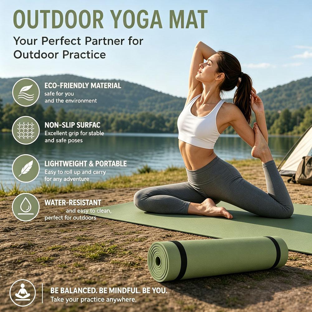 180x50cm Non-slip Pilates Yoga - Pilates Yoga Mat Thickness recension och pris